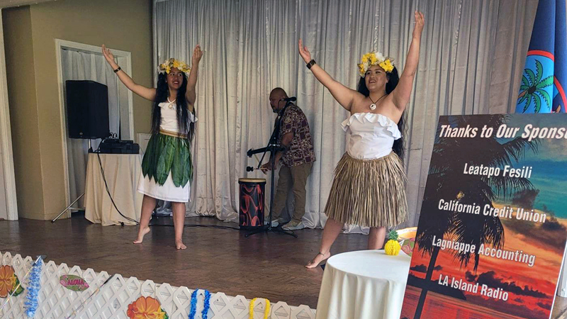 Kutturan Chamoru Dancers with Musical Artist Joey Quenga